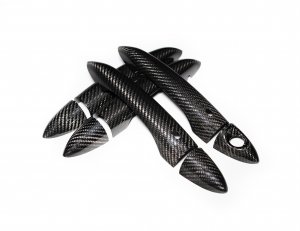 Alfa Romeo Stelvio Exterior Door Handle Set - Carbon Fiber - Feroce Carbon Alfa Romeo Stelvio Exterior Door Handle Set - Carbon Fiber - Feroce Carbon